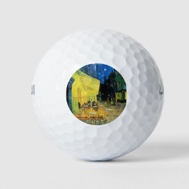 Pelotas De Golf Impresionismo: autorretrato de Vincent Van Gogh (Anverso)