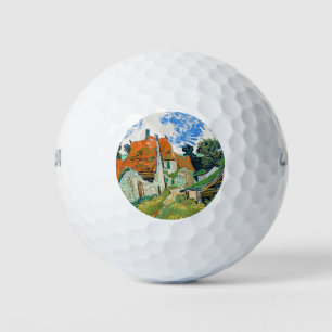 Pelotas De Golf Impresionismo en la calle Vincent Van Gogh en Auve