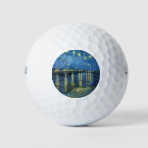 Pelotas De Golf Impresionismo Vincent Van Gogh Starry Starry Night
