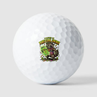 Pelotas De Golf Impulsado por energía puramente salvaje Mapache di