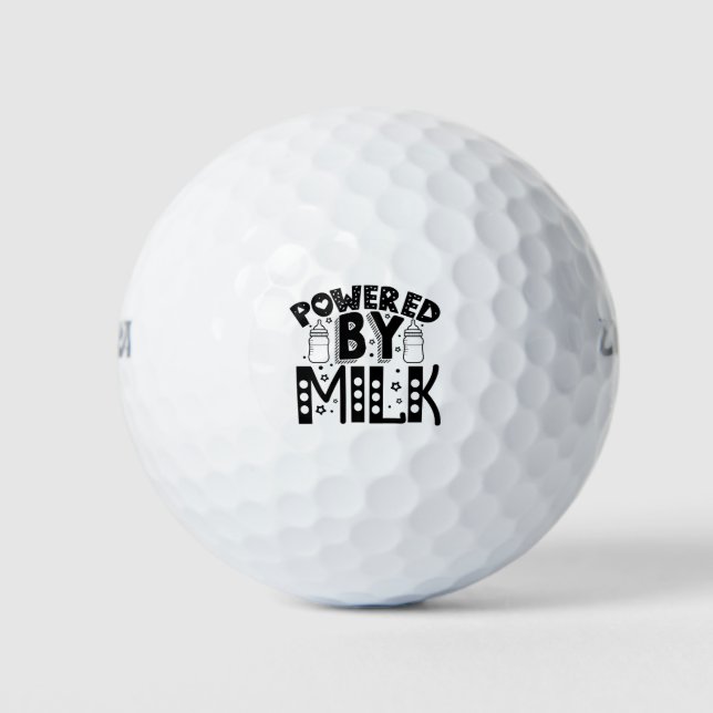 Pelotas De Golf Impulsado por la cotización del chiste de leche de (Anverso)