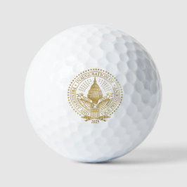 Pelotas De Golf Inauguración del logotipo inaugural del presidente