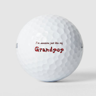 Pelotas De Golf Increíble abuelo