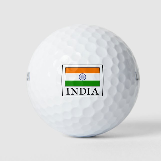Pelotas De Golf India (Anverso)