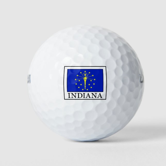 Pelotas De Golf Indiana (Anverso)