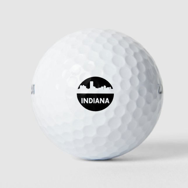 Pelotas De Golf Indiana (Anverso)