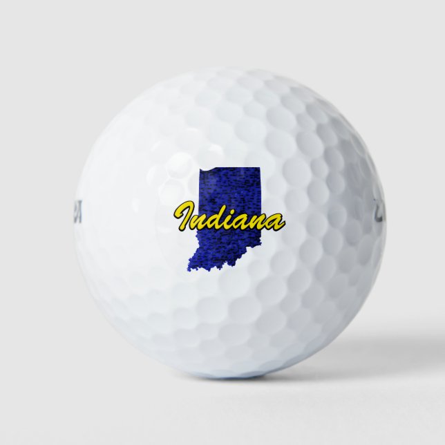 Pelotas De Golf Indiana (Anverso)