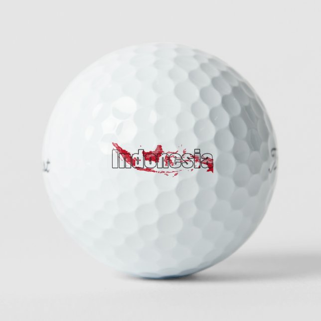 Pelotas De Golf Indonesia (Anverso)