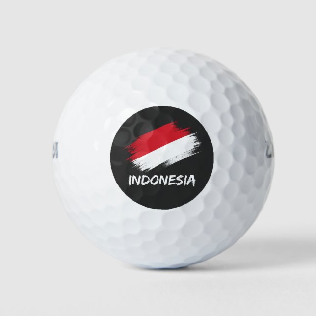 Pelotas De Golf Indonesio de época: Amantes del deporte de la band (Anverso)