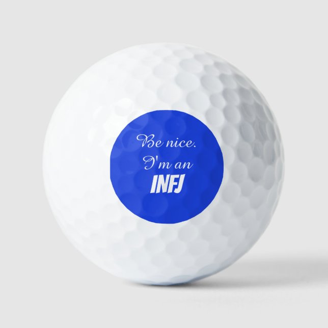 Pelotas de Golf INFJ (Anverso)