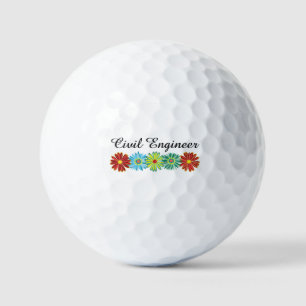 Pelotas De Golf Ingeniero Civil Asters