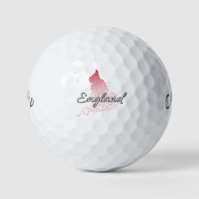 Pelotas De Golf Inglaterra (Anverso)