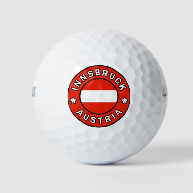 Pelotas De Golf Innsbruck Austria (Anverso)