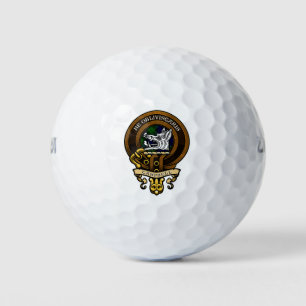 Pelotas De Golf Insignia Campbell del clan escocés y Escudo