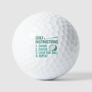 Pelotas De Golf Instrucciones de golf