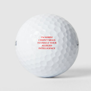 PELOTAS DE GOLF INSULTO