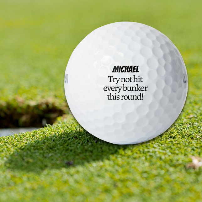 Pelotas De Golf Intentar No Golpear A Todos Los Bunker (Subido por el creador)