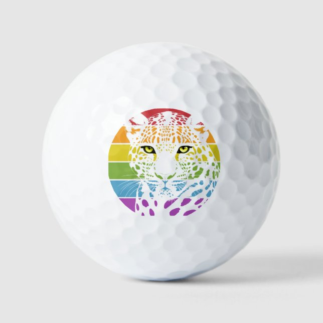 Pelotas De Golf International Day of the Leopard (Anverso)