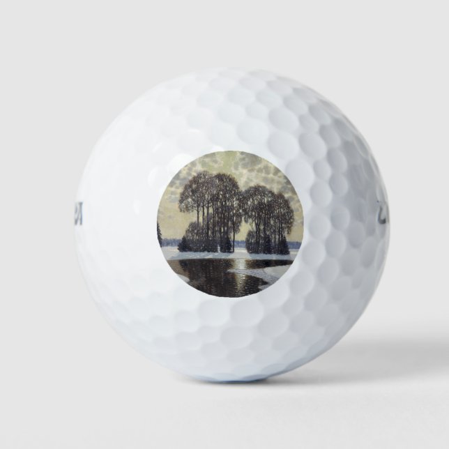 Pelotas De Golf Invierno (de Vilhelms Purvitis) (Anverso)