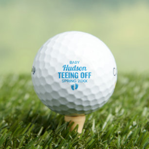 Pelotas De Golf Invitación de revelación de sexo de niño que no re