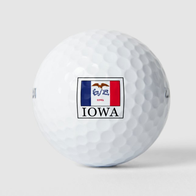 Pelotas De Golf Iowa (Anverso)
