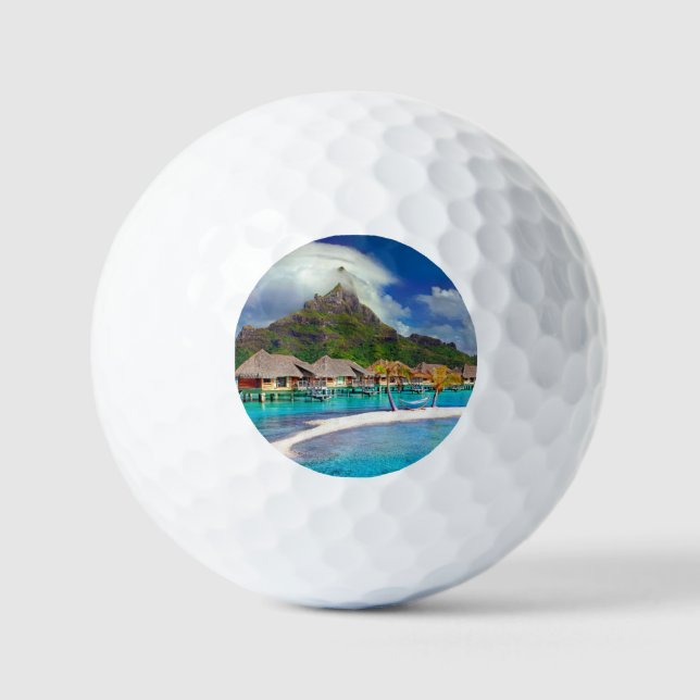 Pelotas De Golf Isla del Caribe Bora (Anverso)