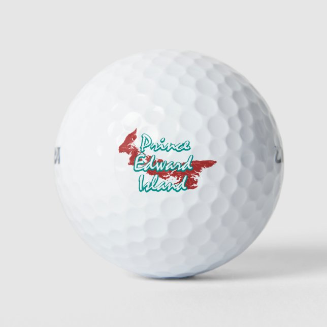 Pelotas De Golf Isla del Príncipe Eduardo (Anverso)