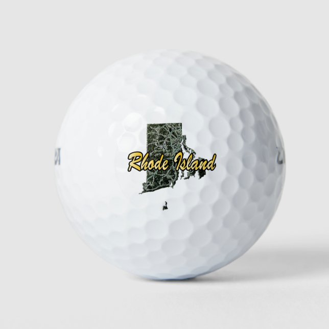 Pelotas De Golf Isla Rhode (Anverso)