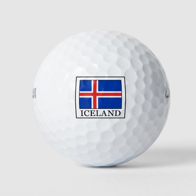 Pelotas De Golf Islandia (Anverso)