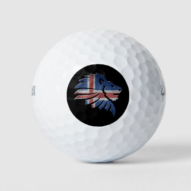 Pelotas De Golf Islandia (Anverso)