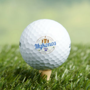 Pelotas De Golf Islas Mykonos Cyclades Grecia recuerdo de época