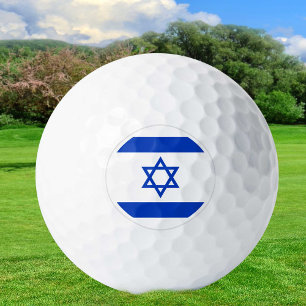 Pelotas De Golf Israel Golf Balls, Israel Bandera Golfistas / Patr