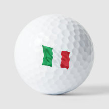 Italian Flag Golf Balls