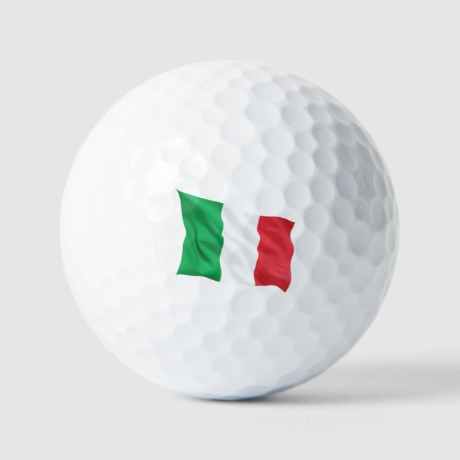 Pelotas De Golf Italian Flag Golf Balls (Anverso)