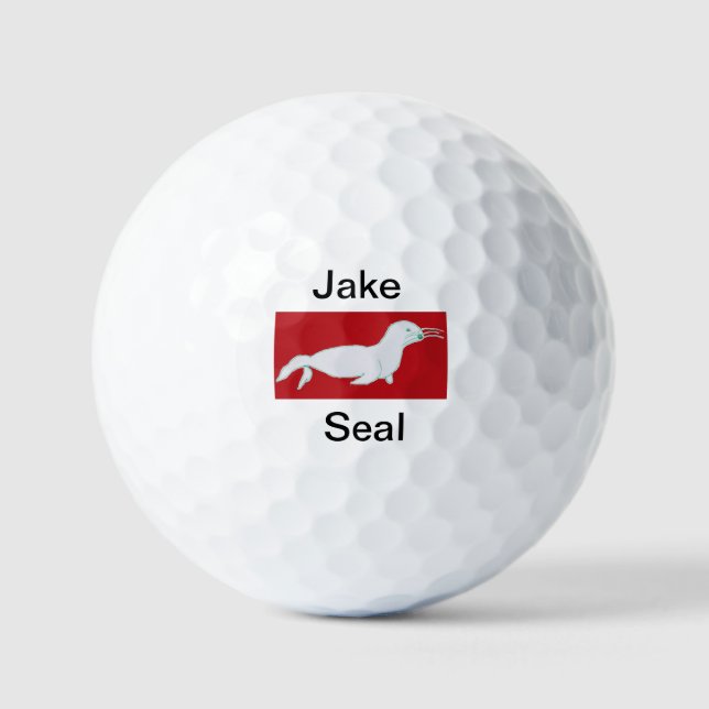 Pelotas De Golf Jake Seal (Anverso)