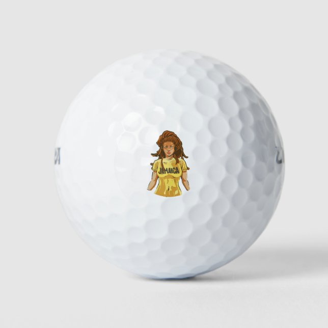 Pelotas De Golf Jamaica (Anverso)