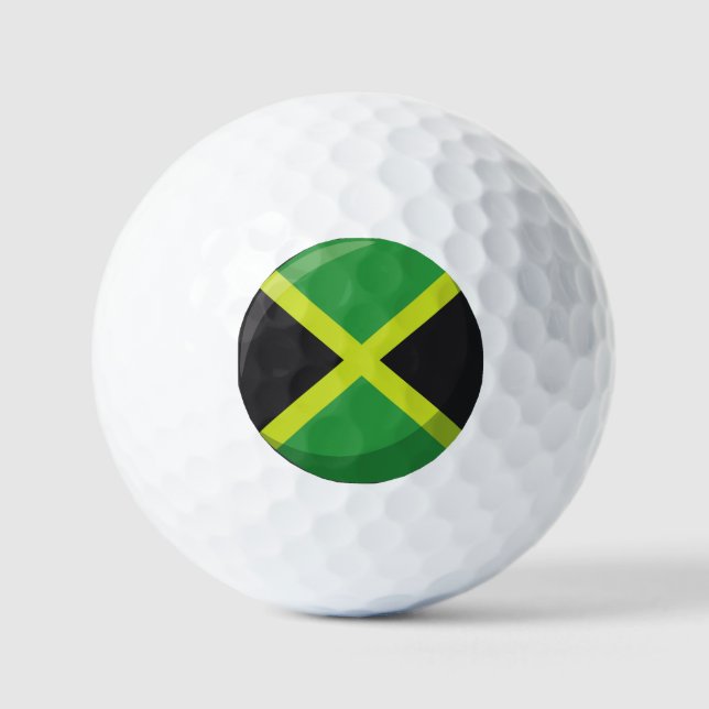 Pelotas De Golf Jamaica (Anverso)