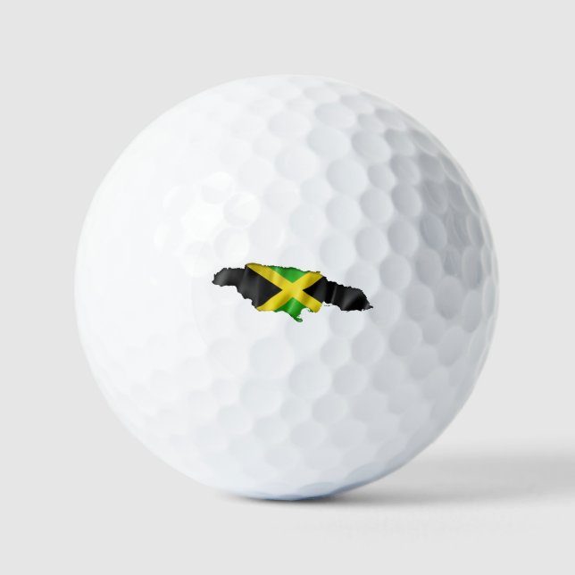 Pelotas De Golf Jamaica (Anverso)