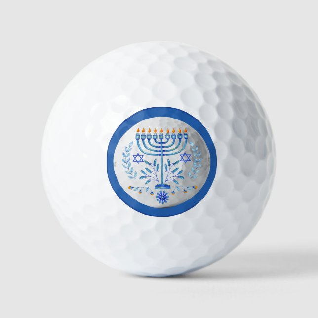 Pelotas De Golf Janucá (Anverso)