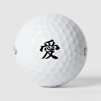 Pelotas De Golf Japanese KANJI "AI" Golf ball