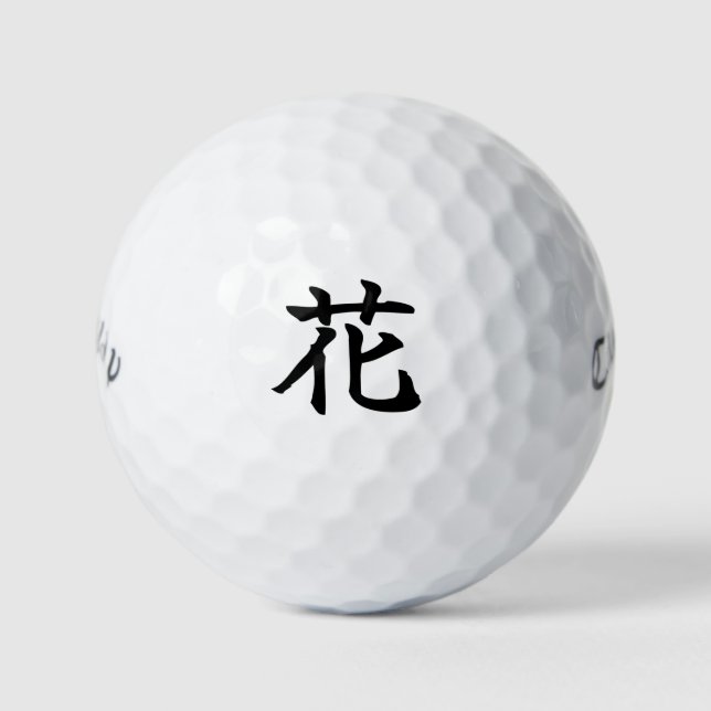 Pelotas De Golf Japanese KANJI "HANA" Golf ball (Anverso)