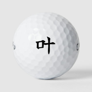 Pelotas De Golf Japanese KANJI "KANAU" Golf ball 