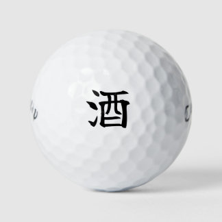 Pelotas De Golf Japanese KANJI "SAKE" Golf ball 