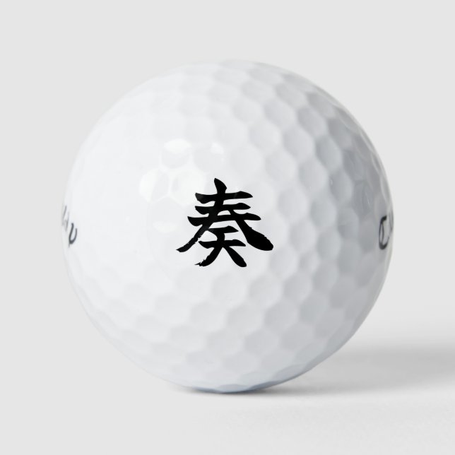 Pelotas De Golf Japanese KANJI "SO" Golf ball (Anverso)
