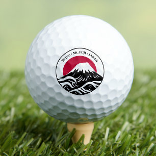 Pelotas De Golf Japón Monte Fuji 富 士 山 Honshu
