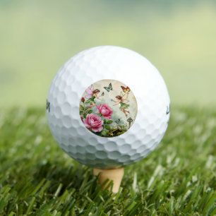 Pelotas De Golf Jardín de Hadas Florales Encantadas