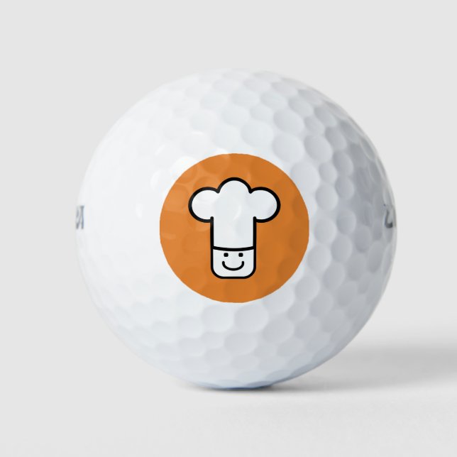 Pelotas De Golf Jefe de Chef (Anverso)