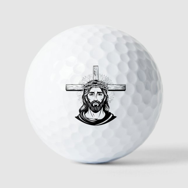 Pelotas De Golf Jesucristo (Anverso)