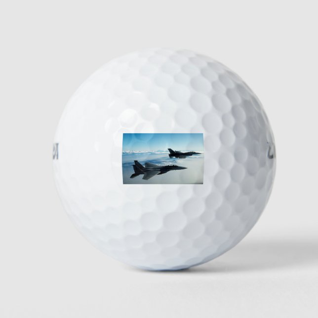 Pelotas De Golf Jets de combate de la Fuerza Aérea (Anverso)