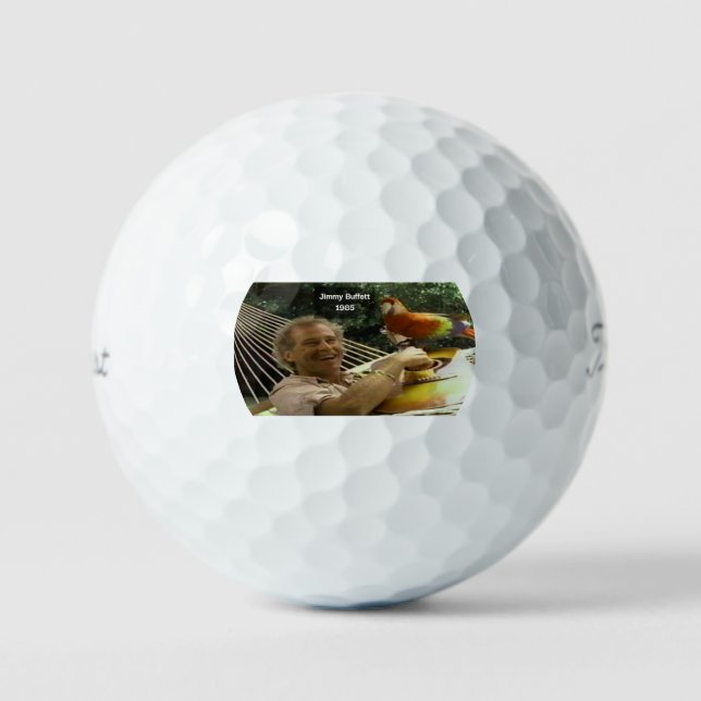 Pelotas De Golf Jimmy Buffett Golf Balls (Anverso)